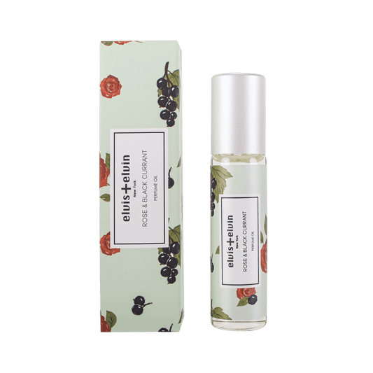 Rose & Black Currant Perfume Oil by elvis+elvin