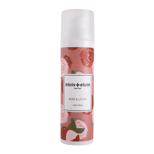 Rose & Litchi Fragrance Hand Cream by elvis+elvin