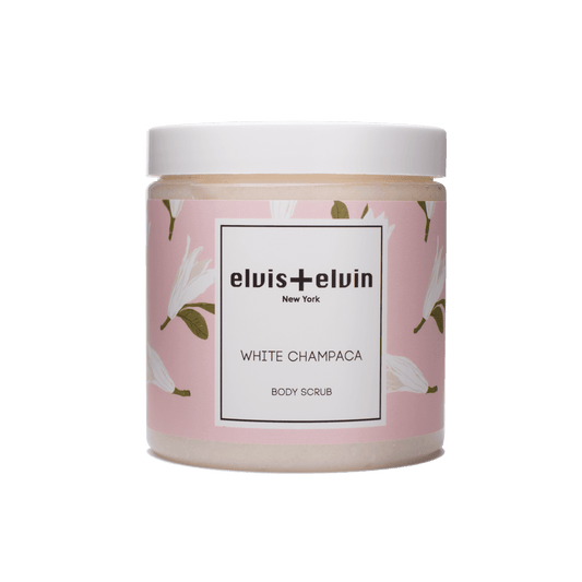elvis+elvin White Champaca Body Scrub with Dead Sea Salt 300ml