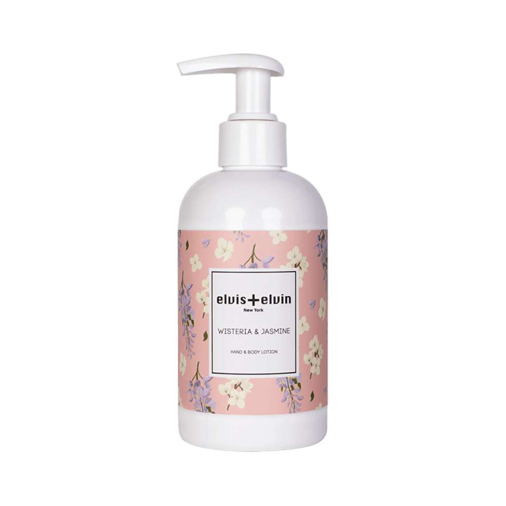 elvis+elvin Wisteria & Jasmine Hand & Body Lotion
