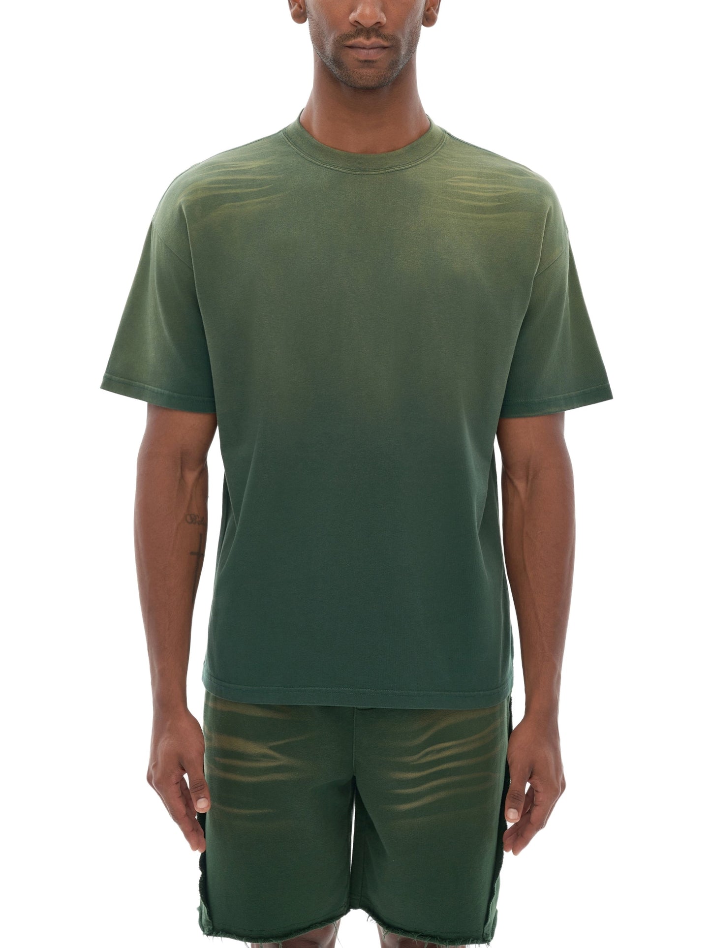 Amaru Khan Stars Cinco Dyed Gradient T-Shirt