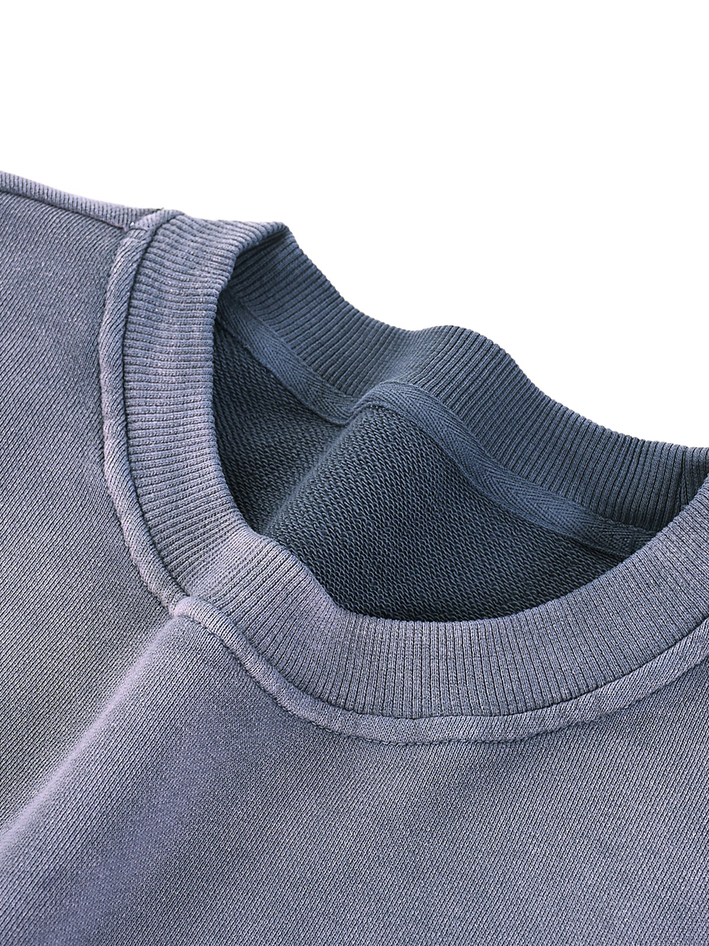 Amaru Khan Stars Handcrafted Vintage Wash Drop-Shoulder Sweatshirt