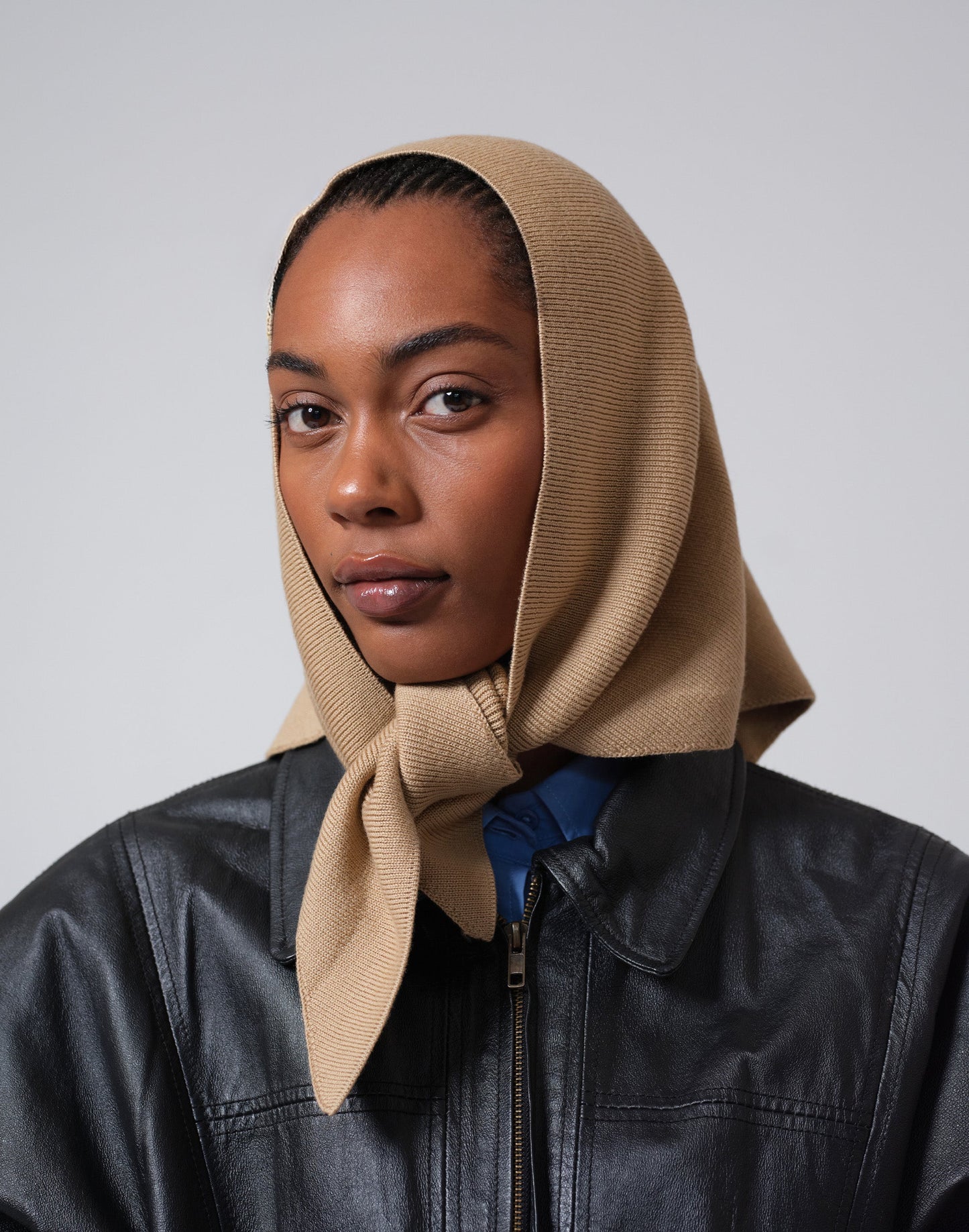 Merino Bandana Triangle Scarf