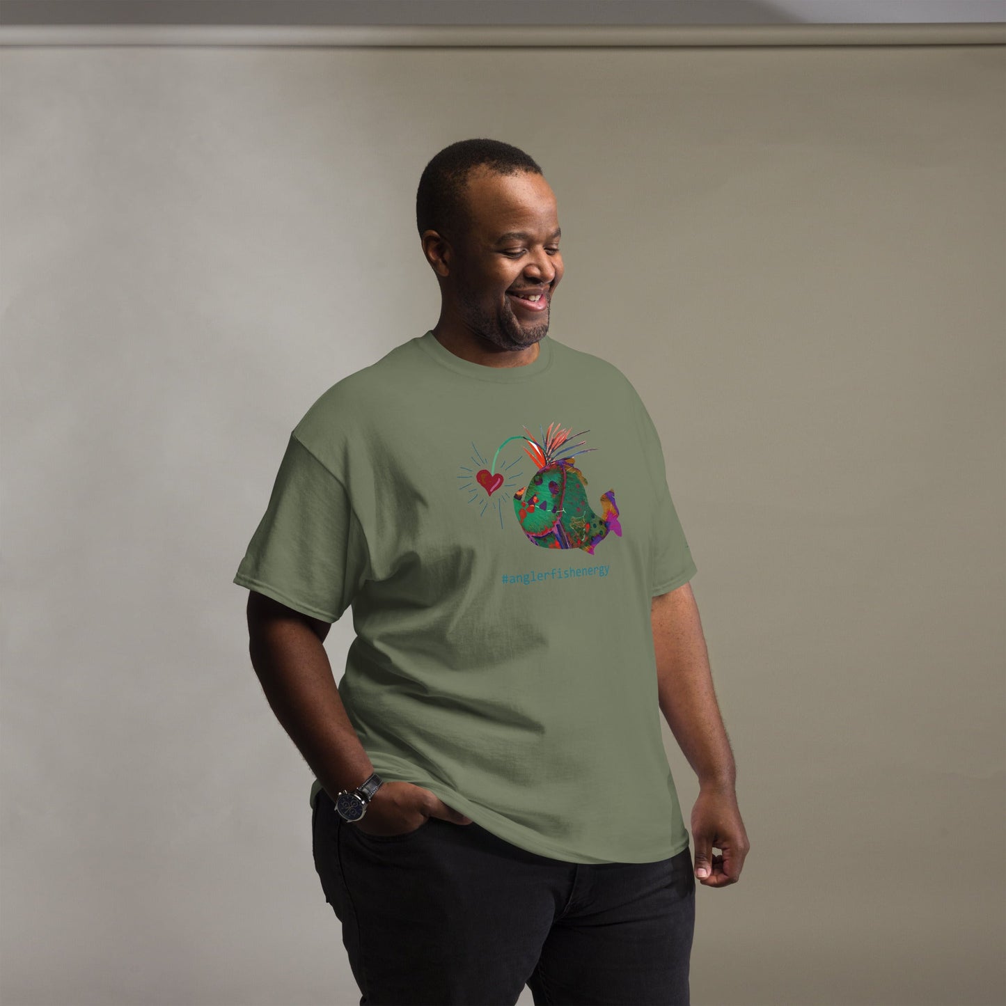 #AnglerFish Energy Unisex Classic Tee