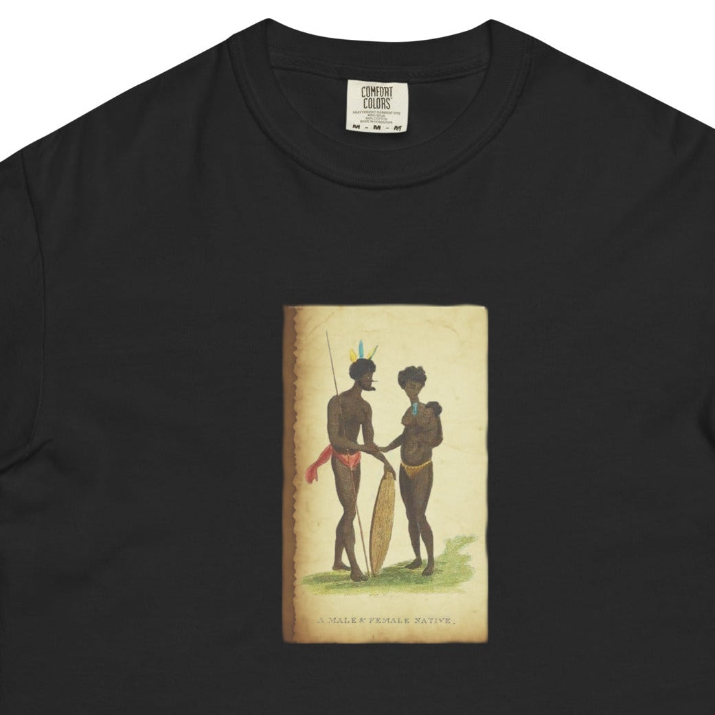 Unisex garment-dyed heavyweight t-shirt