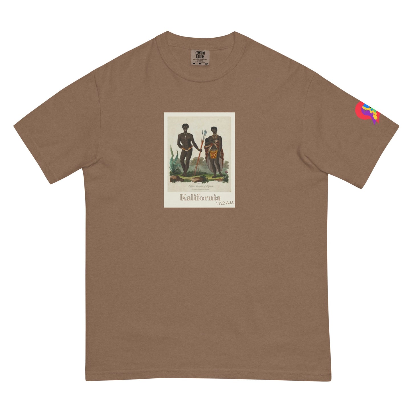 Kalifornia History of the Amaru Khans Unisex garment-dyed heavyweight t-shirt