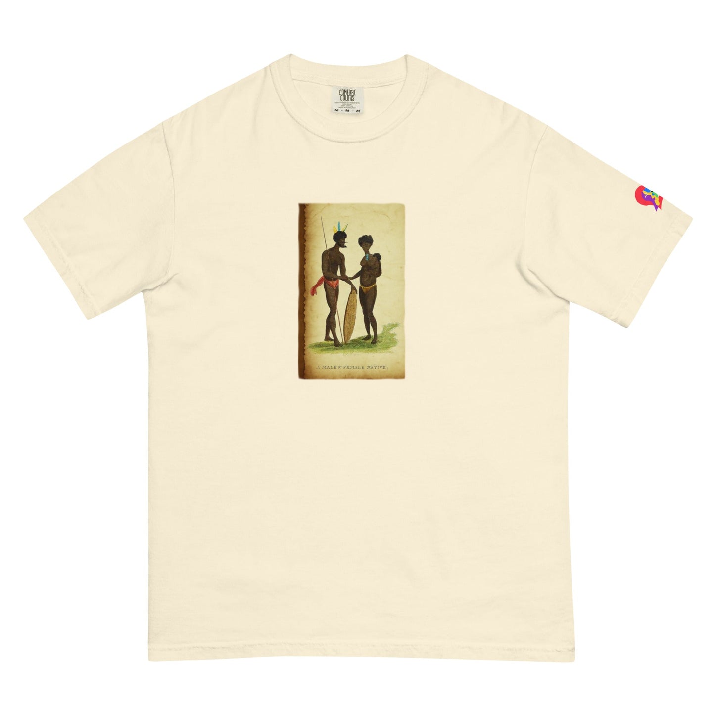 Unisex garment-dyed heavyweight t-shirt
