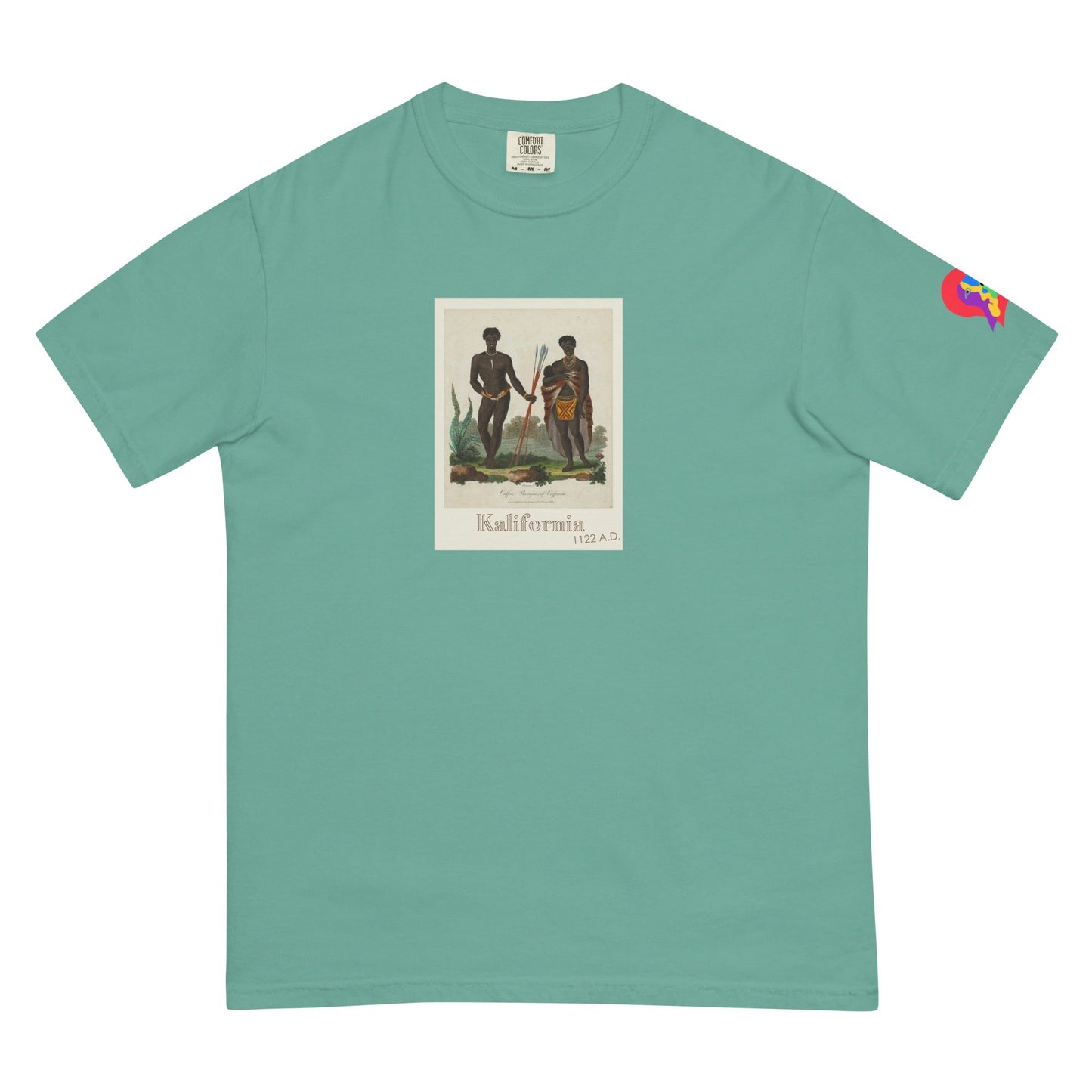 Kalifornia History of the Amaru Khans Unisex garment-dyed heavyweight t-shirt