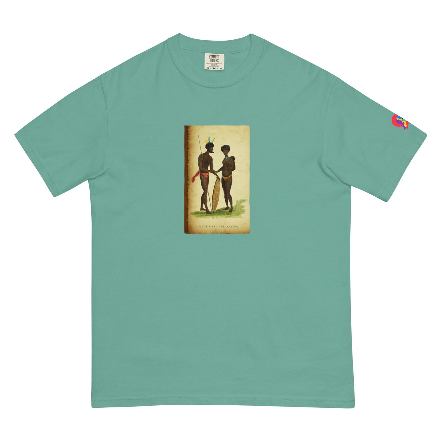 Unisex garment-dyed heavyweight t-shirt