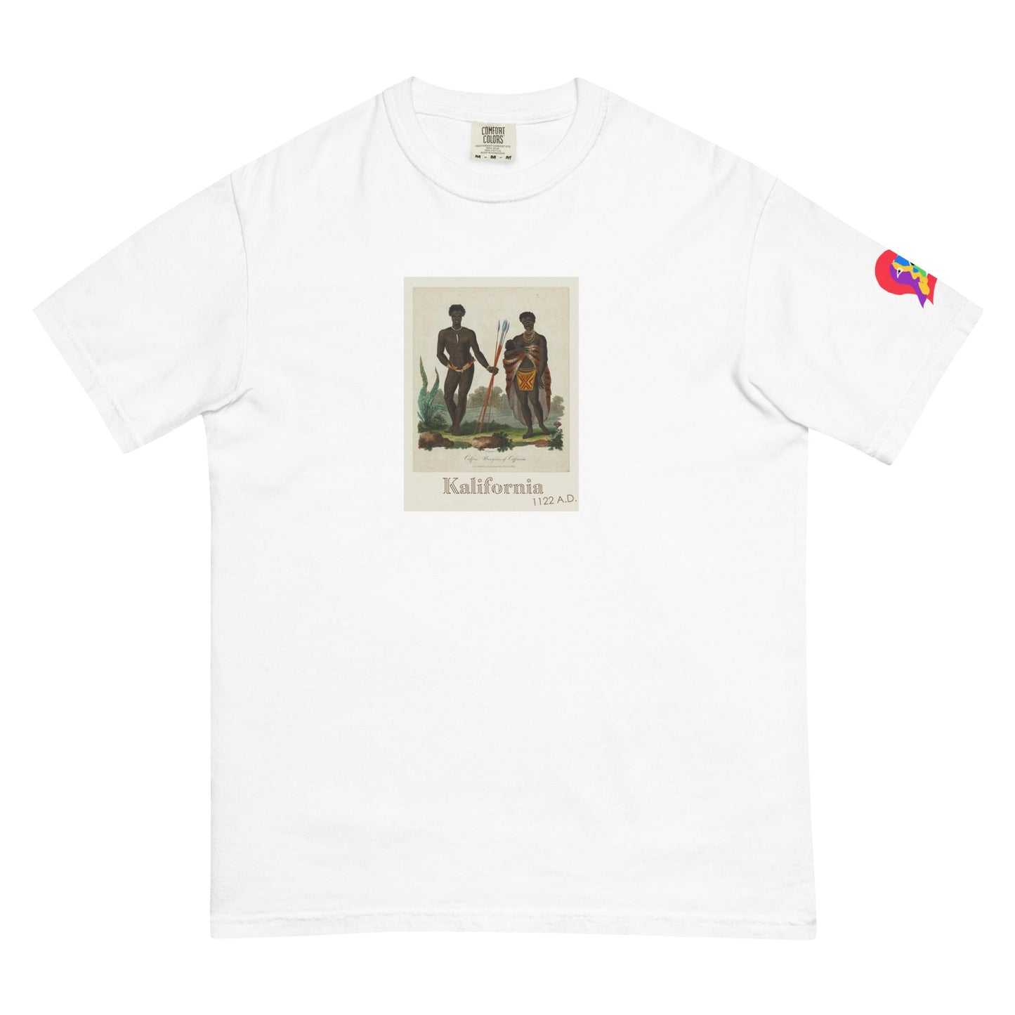 Kalifornia History of the Amaru Khans Unisex garment-dyed heavyweight t-shirt
